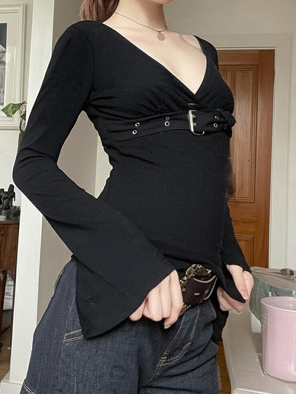 Snap Fasteners Long Sleeve Product Image