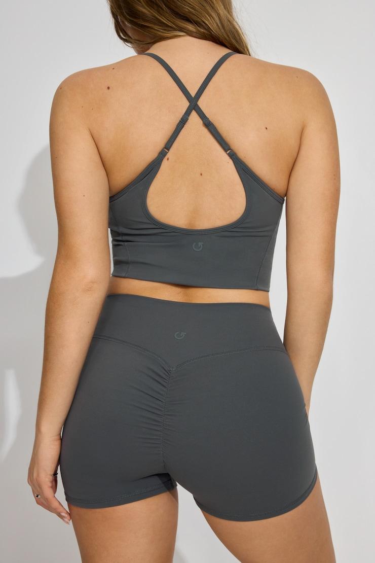 Active Ruched 3" Booty Shorts Product Image