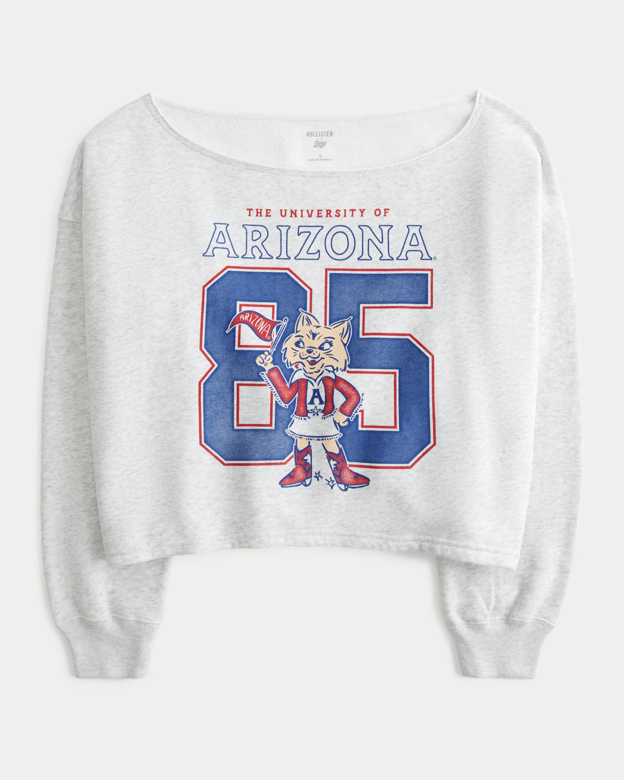 Easy Double Off-the-Shoulder University of Georgia Graphic Sweatshirt Product Image