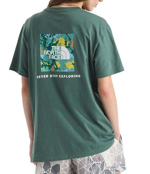 The North Face Crew Neck Rib Knit Short Sleeve Box Tee Product Image