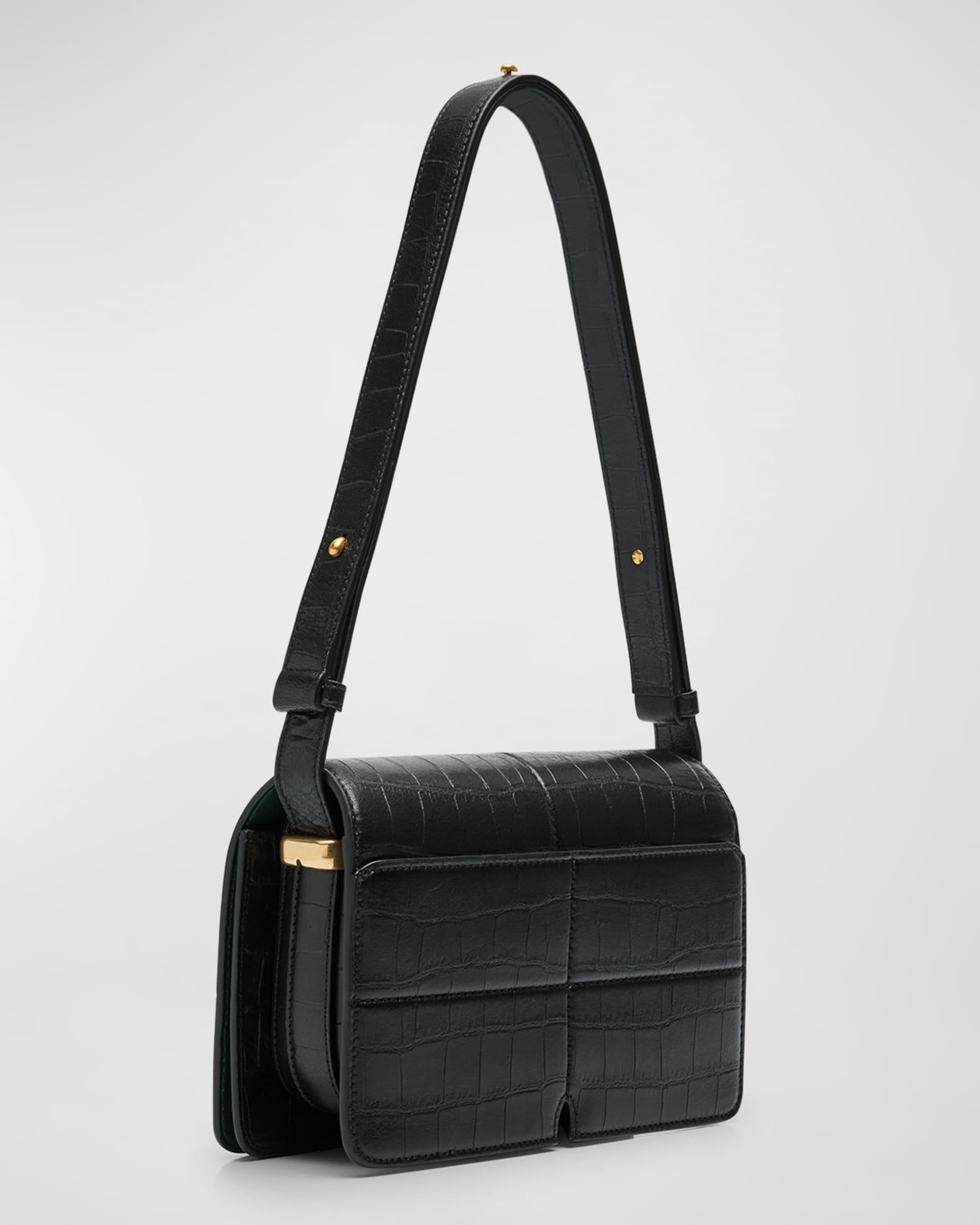 Snip Leather Flap Shoulder Bag Product Image
