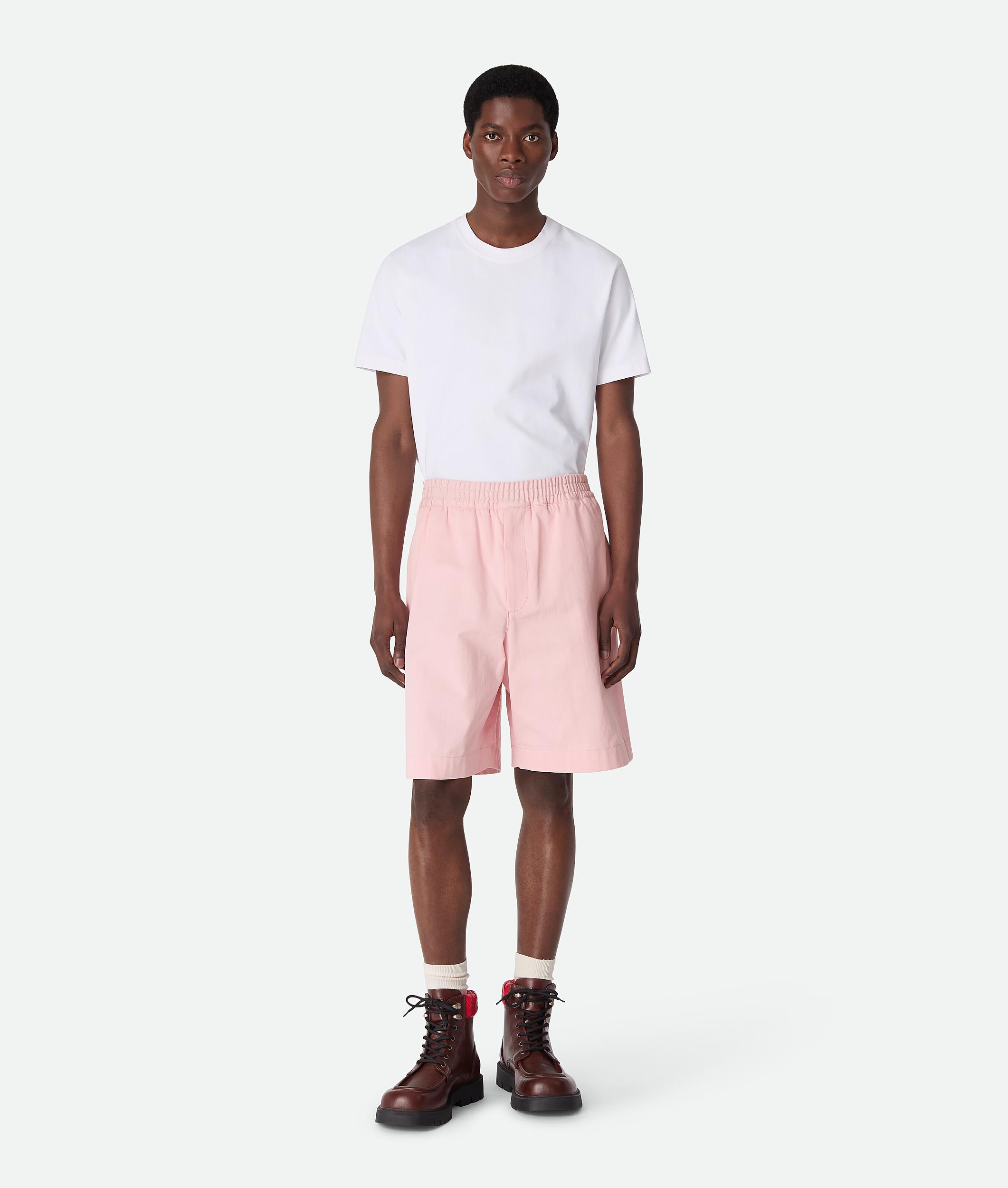 Men's Cotton Twill Shorts in Camelia Product Image