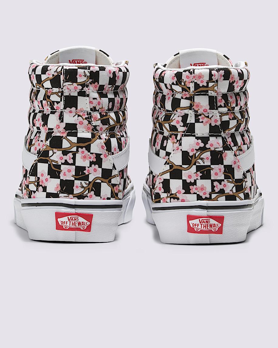 Customs Sk8-Hi Checkerboard Shoe in Customs| Vans US Product Image