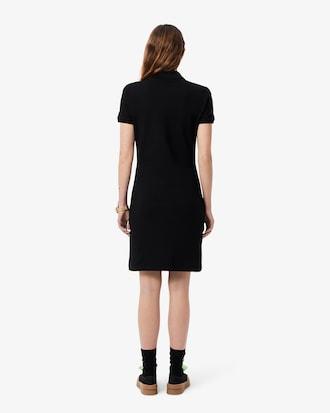 Slim Fit Stretch Piqué Polo Dress Product Image