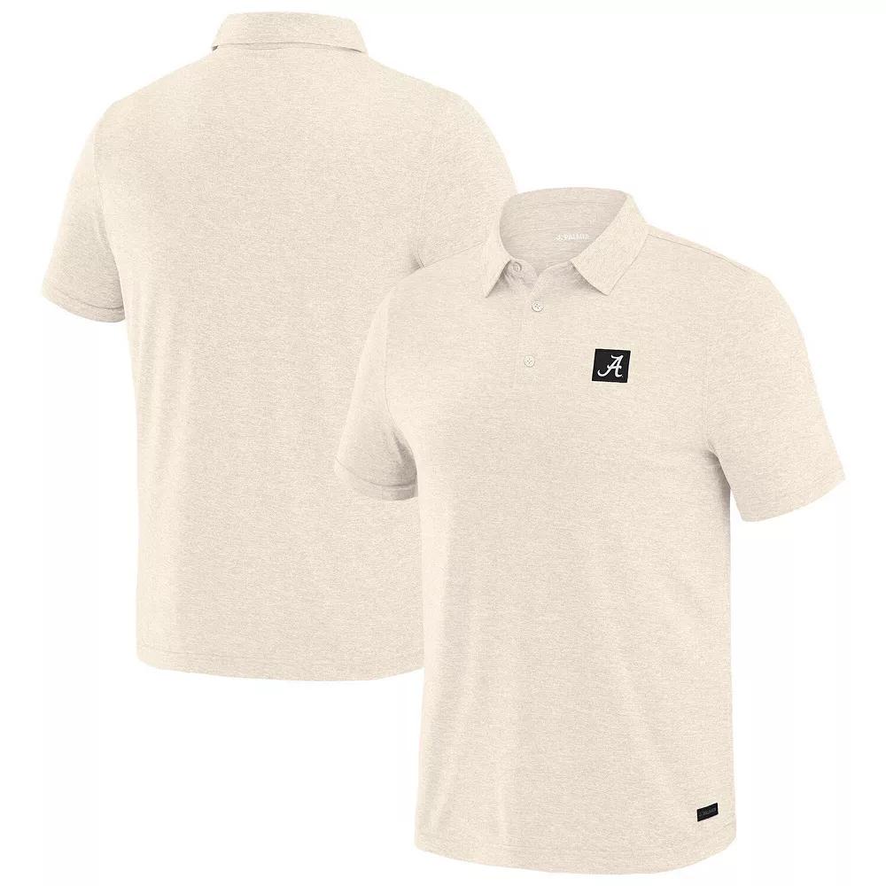Men's J. Palmer White Alabama Crimson Tide Four Down Polo, Size: Large Product Image
