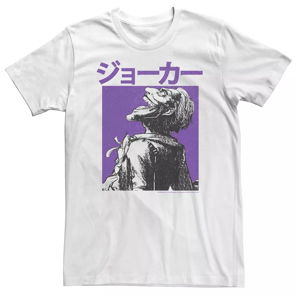 Big & Tall DC Comics The Joker Kanji Laugh Portrait Tee, Men's,  Product Image