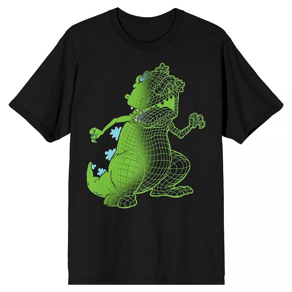 Men's Rugrats Wire Frame Reptar Graphic Tee,  Product Image