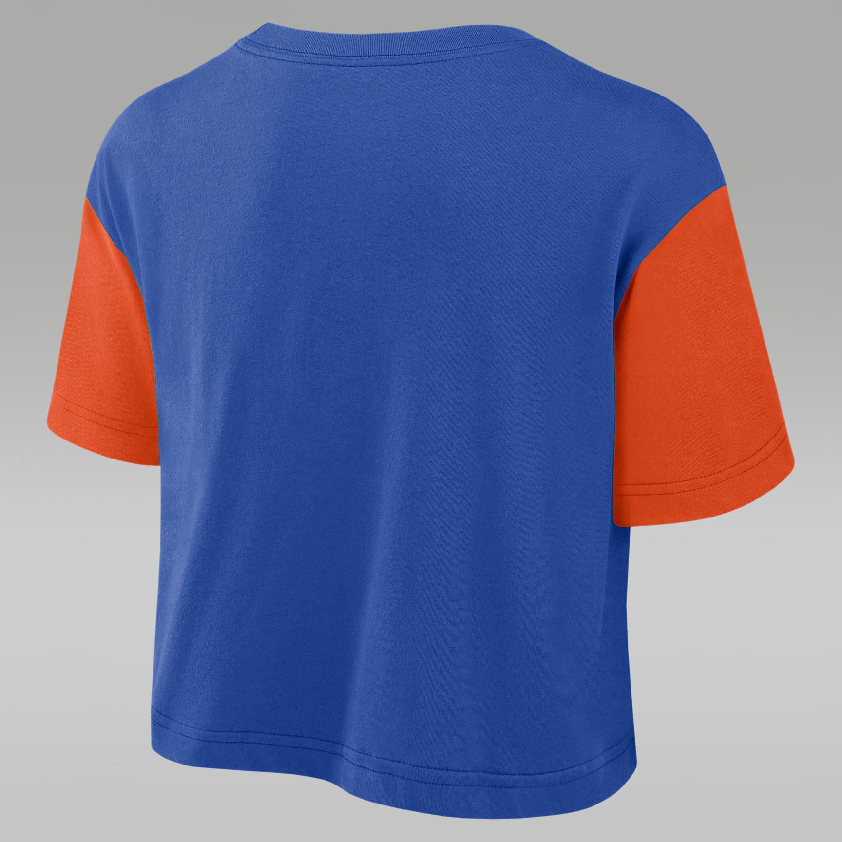 Florida Script Women's Jordan Brand Dri-FIT College Cropped T-Shirt Product Image
