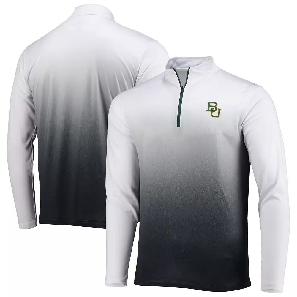 Men's Colosseum Gray Baylor Bears Team Magic Quarter-Zip Jacket, Size: 2XL, Bay Grey Product Image