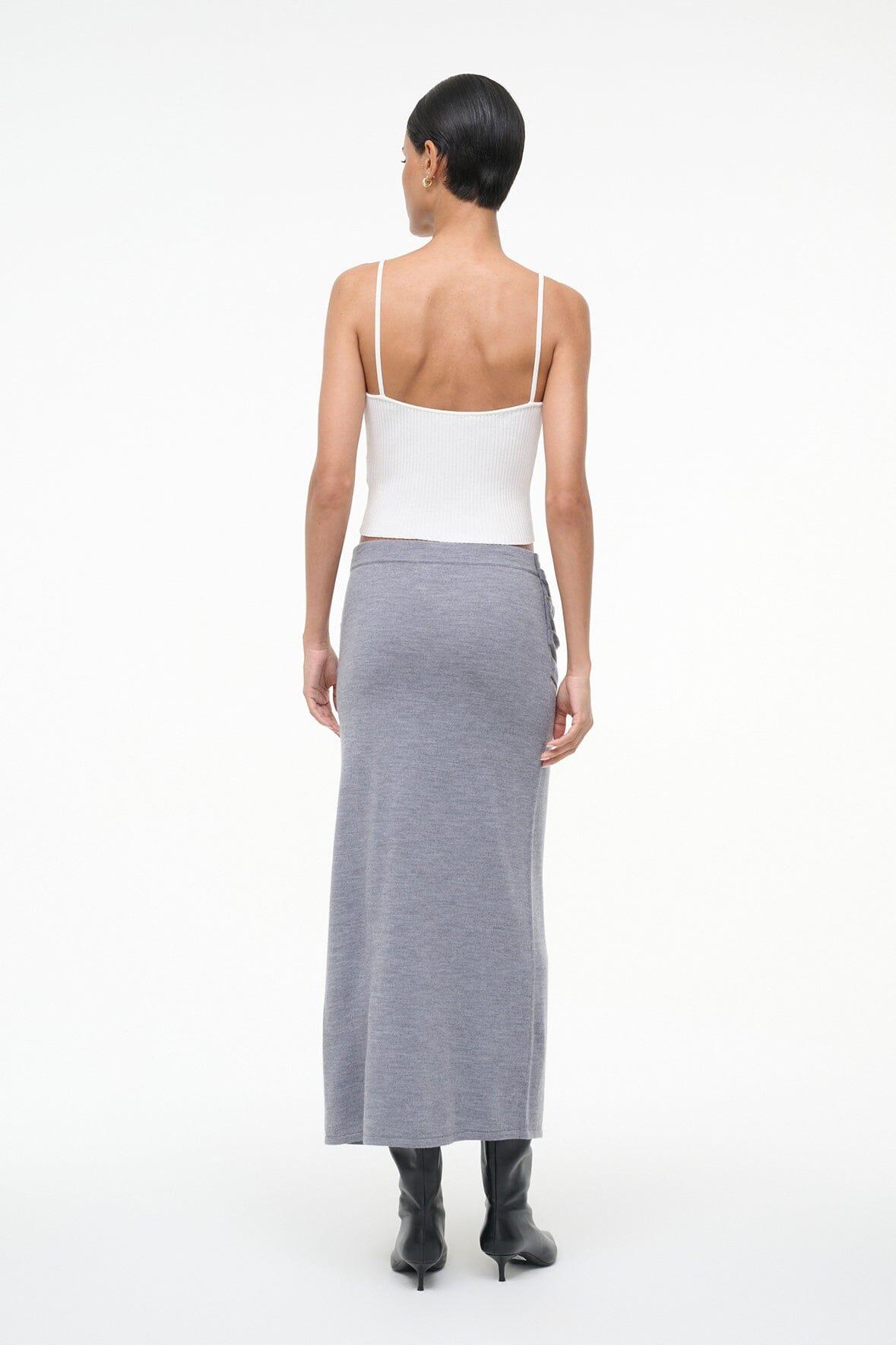 WILMA SKIRT | HEATHER GREY Product Image