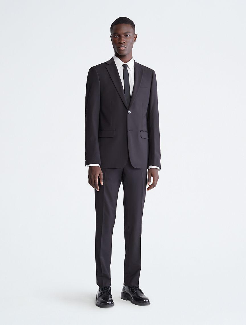 Skinny Fit Black Suit Jacket Product Image