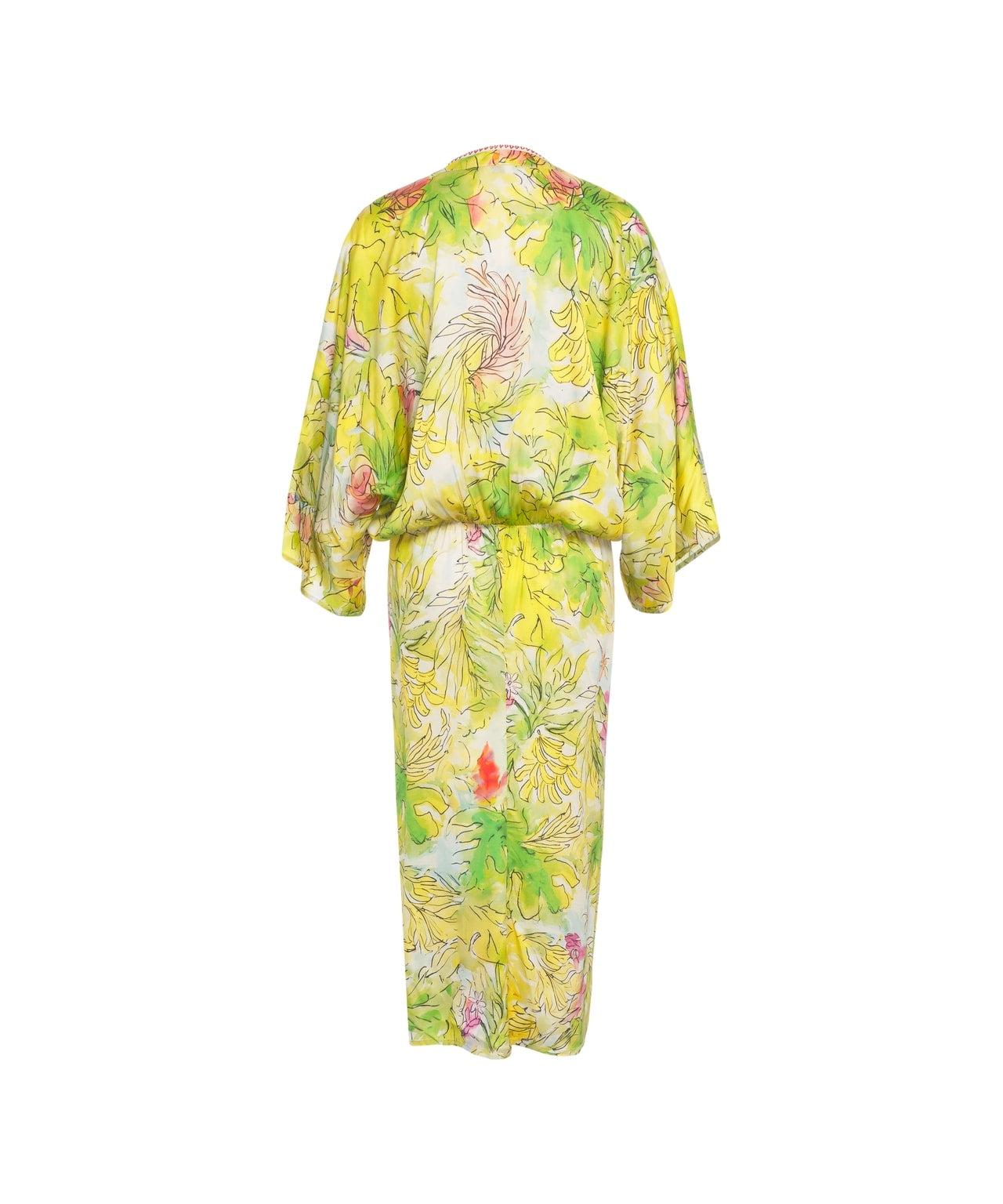Kimono dress with print Product Image