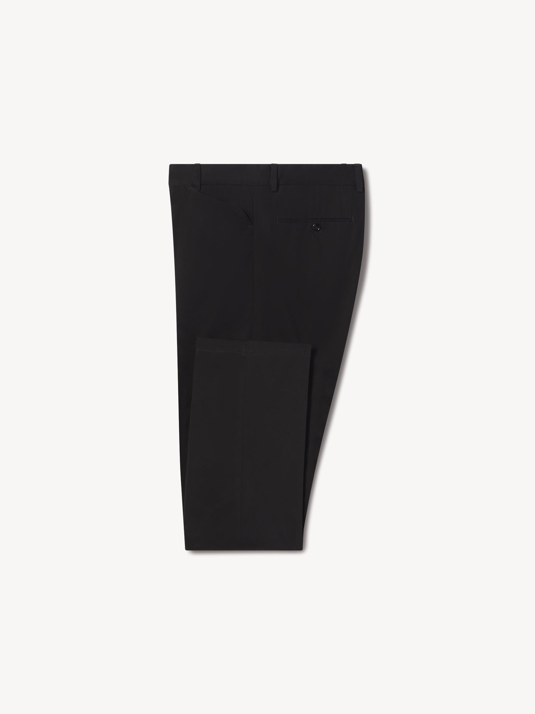 Black Cotton Twill El Camino Pant Product Image