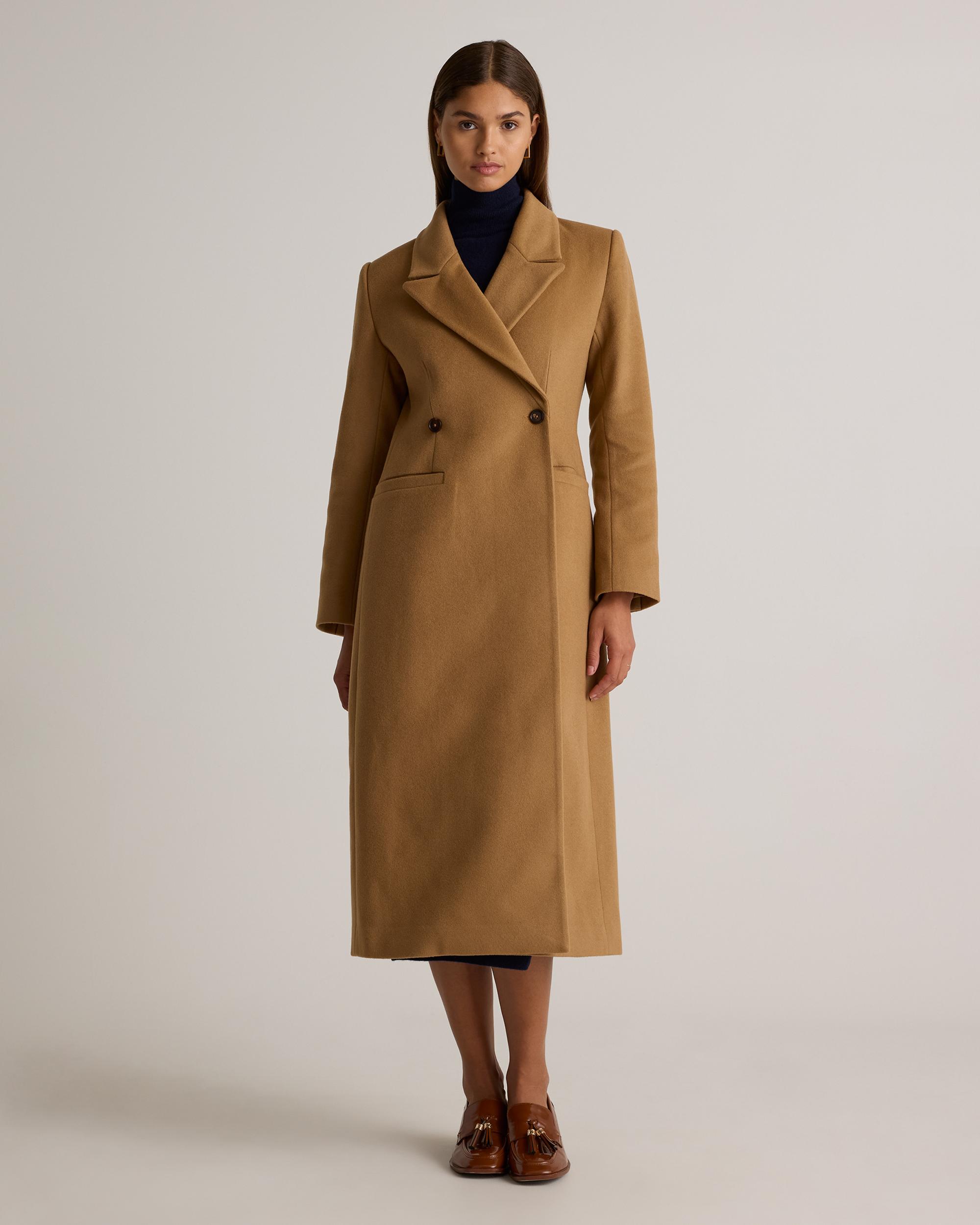 Quince | Women's Italian Wool Tailored Coat Size XL, Wool/Nylon Product Image