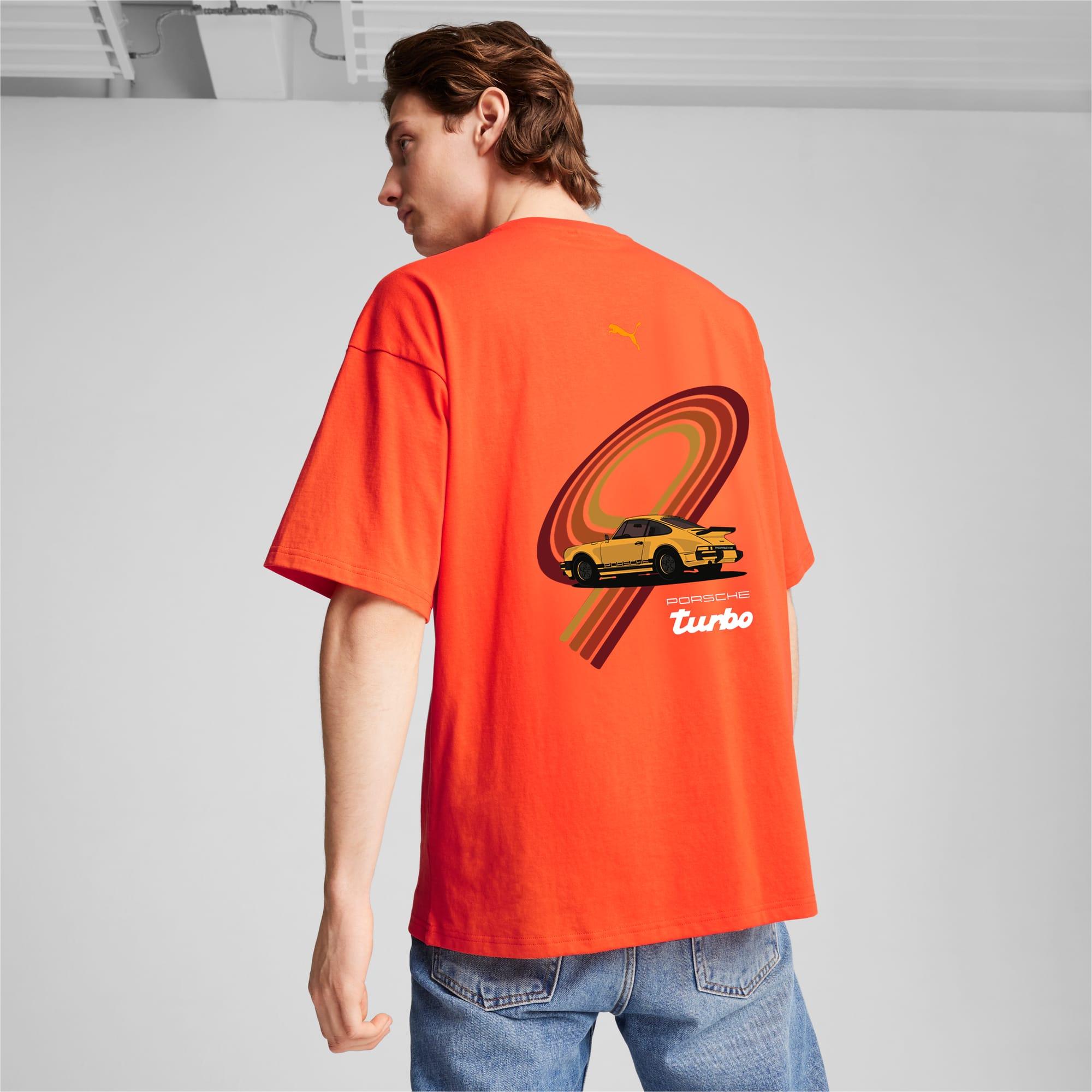 Porsche Legacy Turbo Men's Graphic Tee Product Image