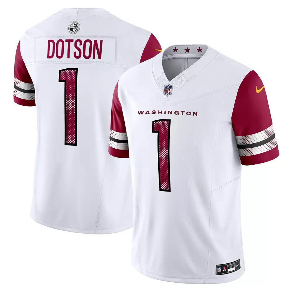 Men's Nike Jahan Dotson White Washington Commanders Vapor F.U.S.E. Limited  Jersey, Size: Small, Wft White Product Image