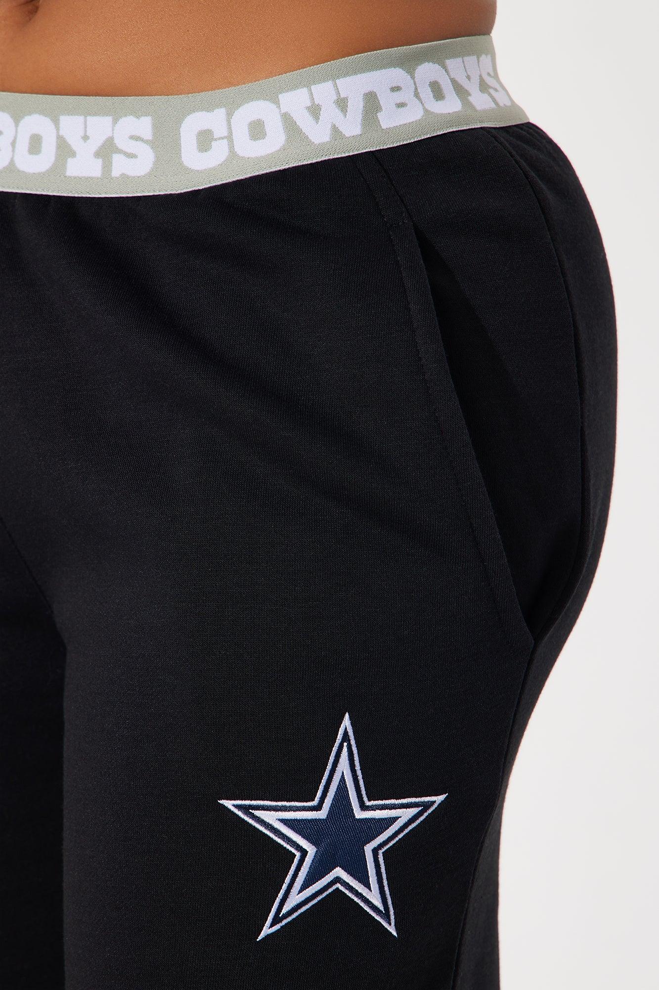 Dallas Cowboys Wide Leg Pant - Black Product Image