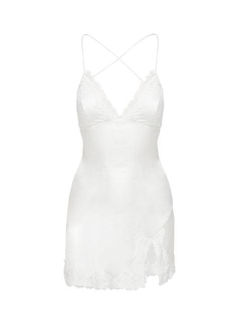 Anysa Mini Dress White Product Image