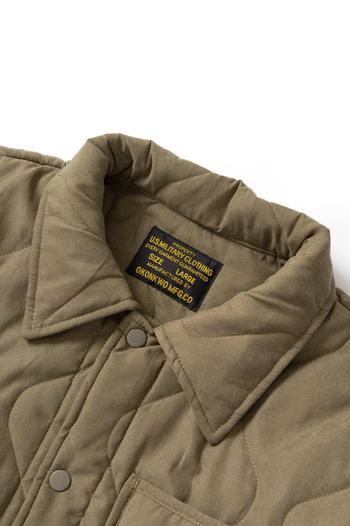 Okonkwo MFG - Quilted Jacket - Olive Product Image