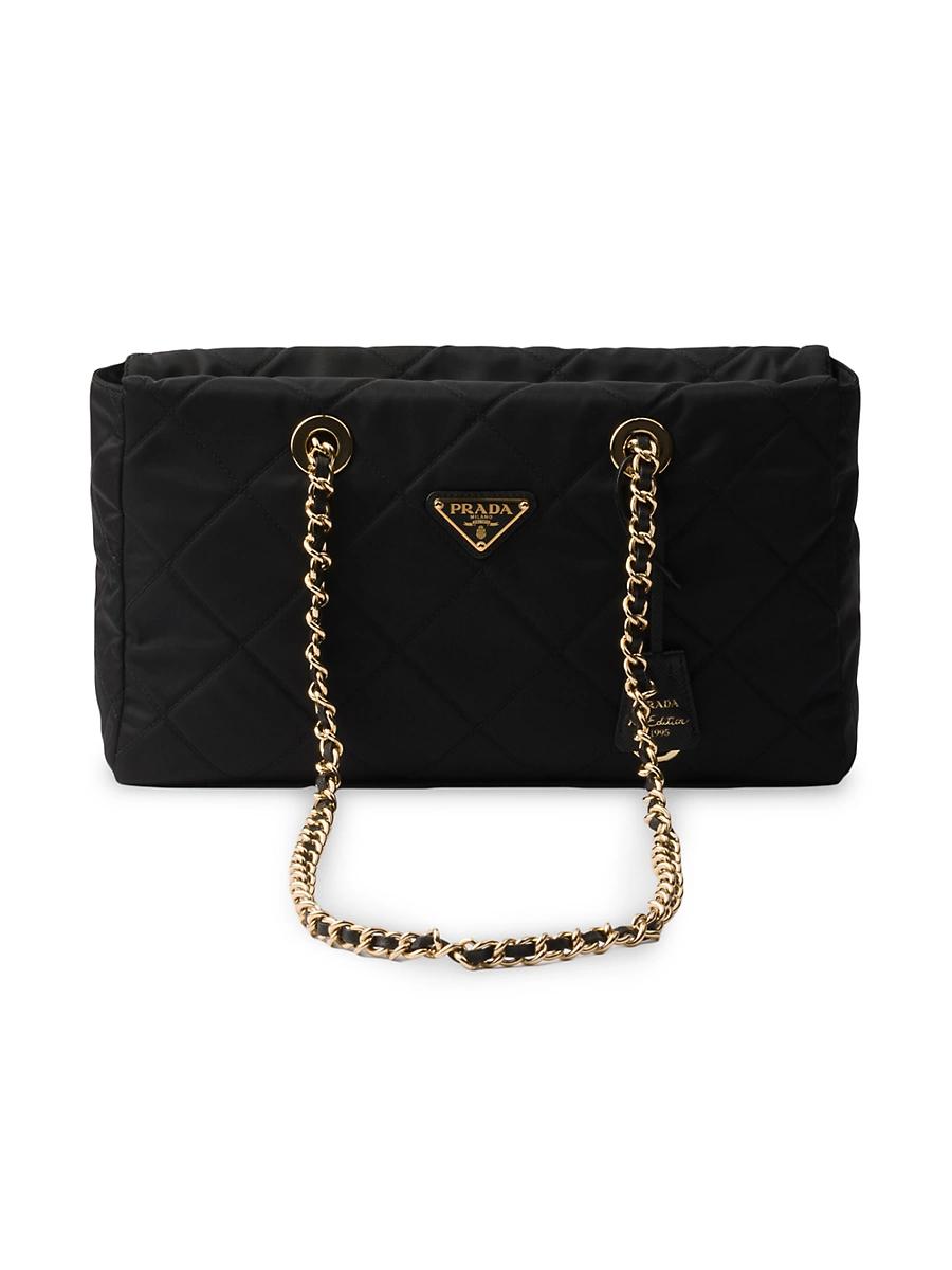 Womens Re-Edition 1995 Chane Medium Re-Nylon Shoulder Bag Product Image