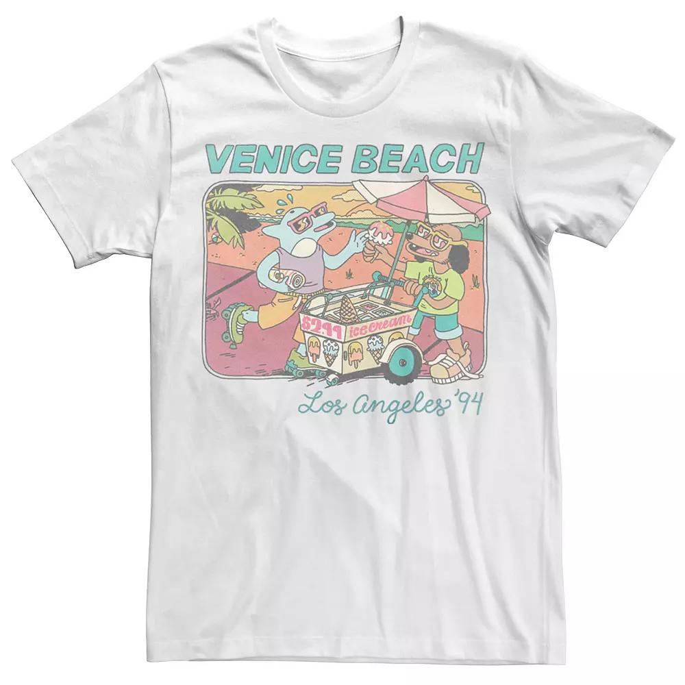 Men's Venice Beach Los Angeles Animal Doodles Tee,  Product Image