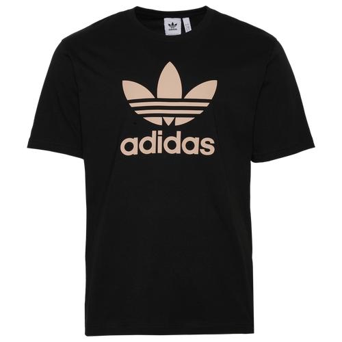 adidas Trefoil Essentials Tee Better Scarlet L Mens Product Image