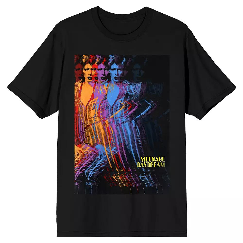 Men's David Bowie Multi-Colored Graphic Tee,  Product Image