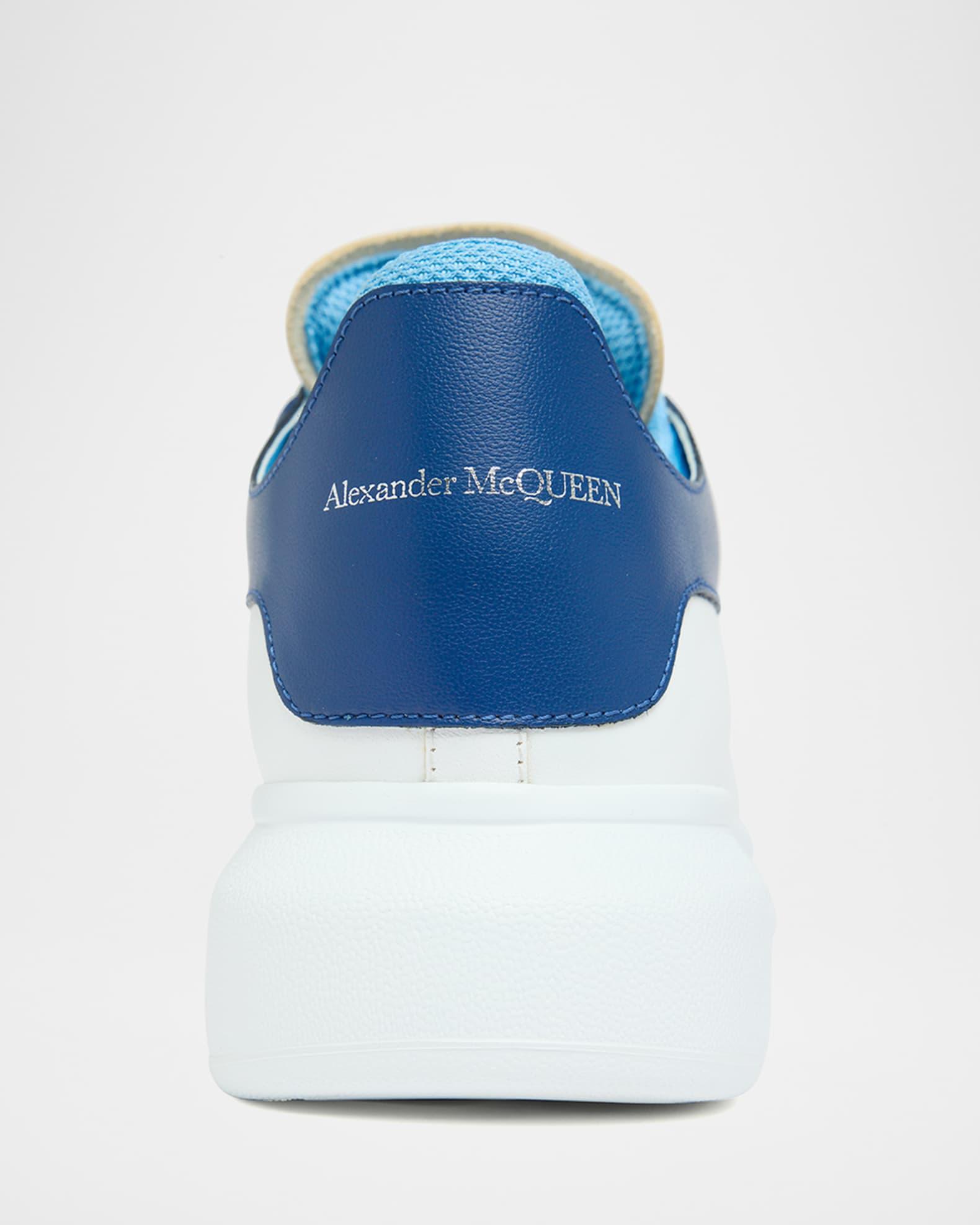 Men's Oversized Leather Double-Backstay Sneakers Product Image