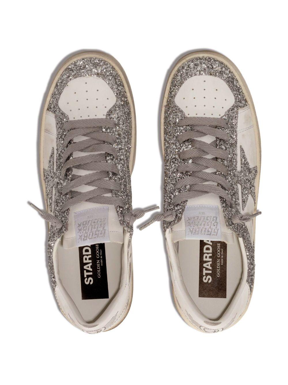star-patch lace-up sneakers Product Image