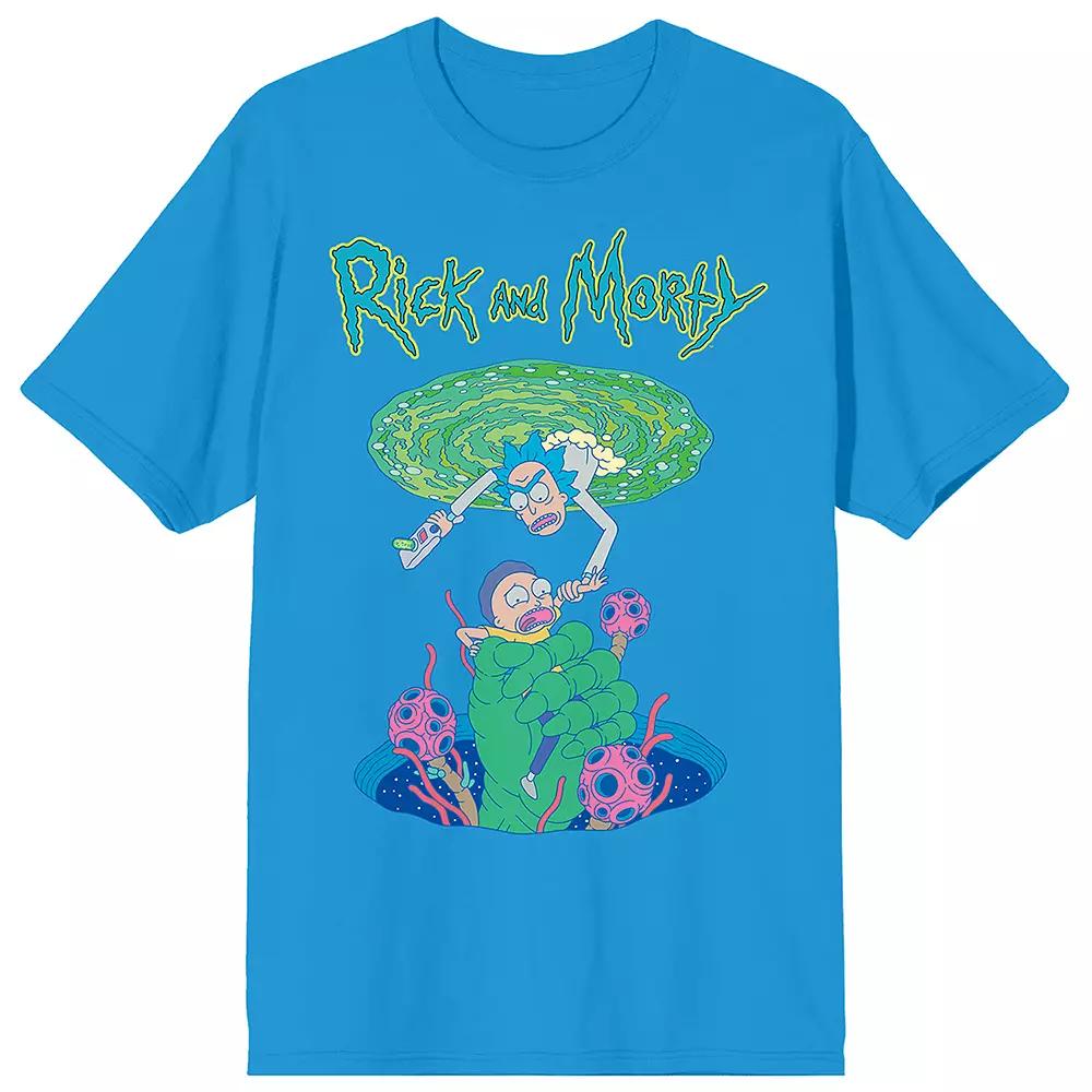 Men's Rick & Morty Portal Rescue Short Sleeve Graphic T-Shirt,  Product Image