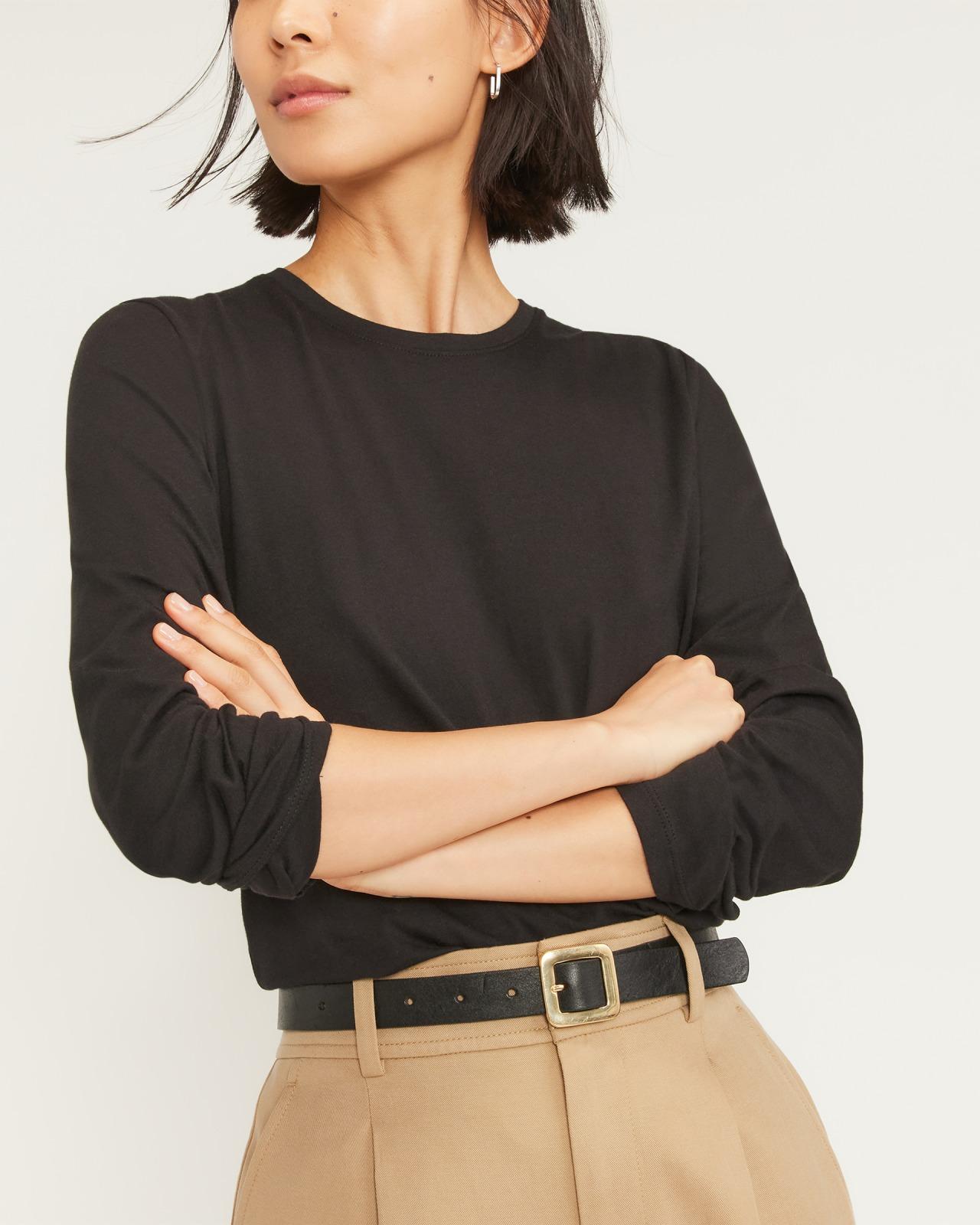 The Organic Cotton Long-Sleeve Crew Product Image