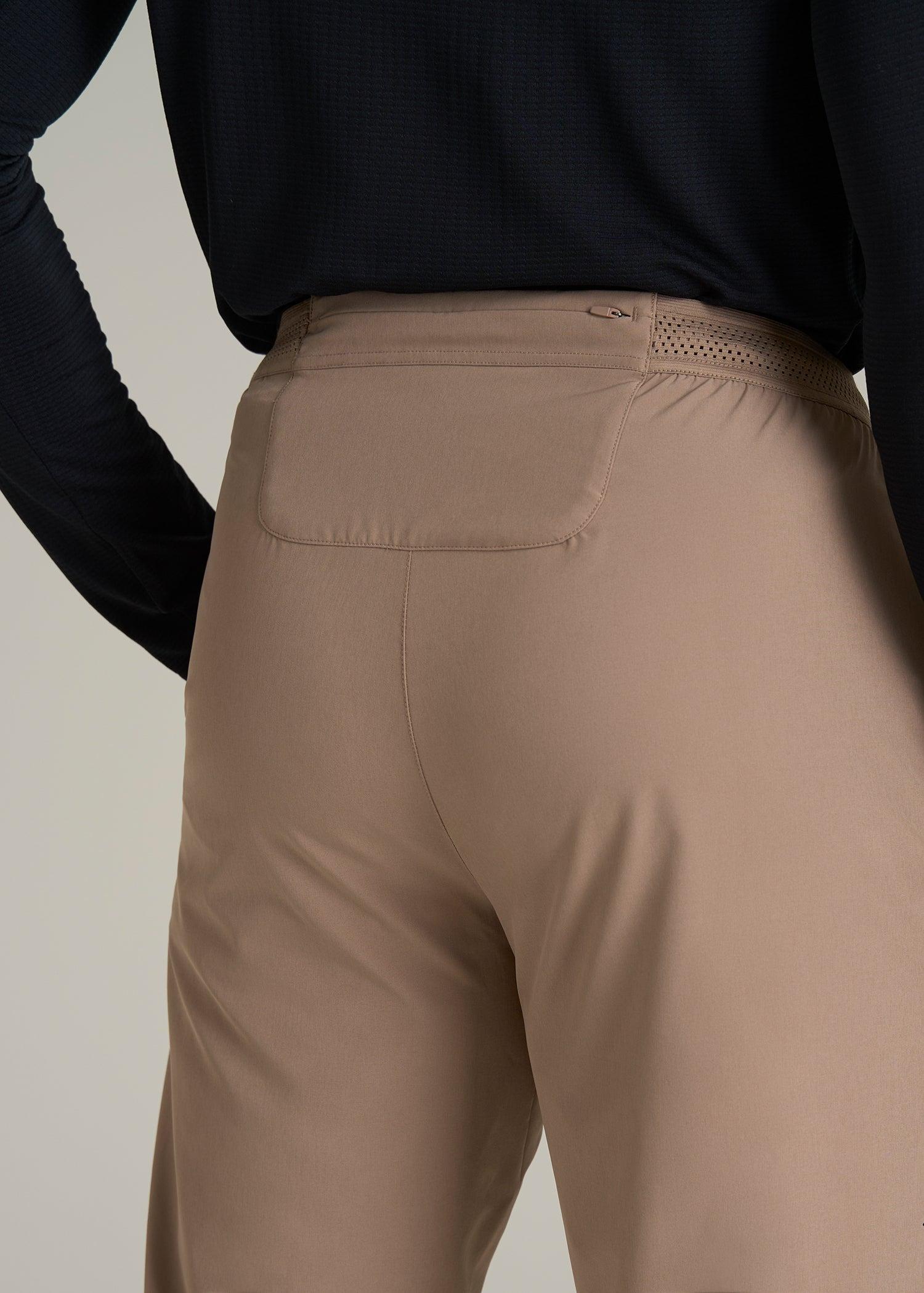 Featherweight Running Pants for Tall Men in Dark Sand Male Product Image