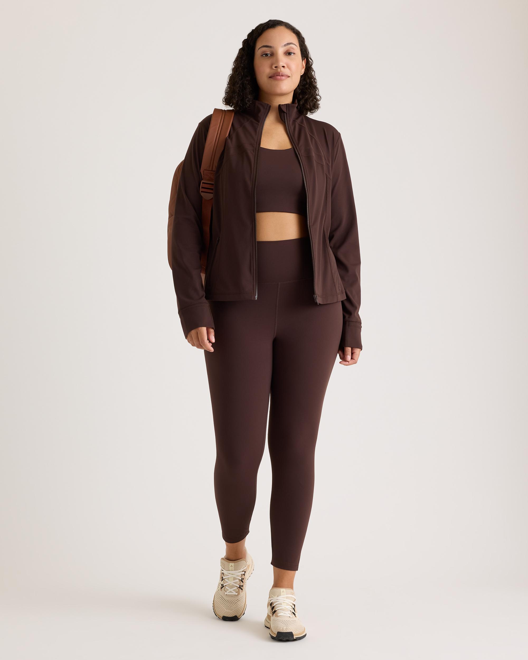 Quince | Women's Ultra-Form High-Rise Legging Size XS, Nylon/Spandex Product Image