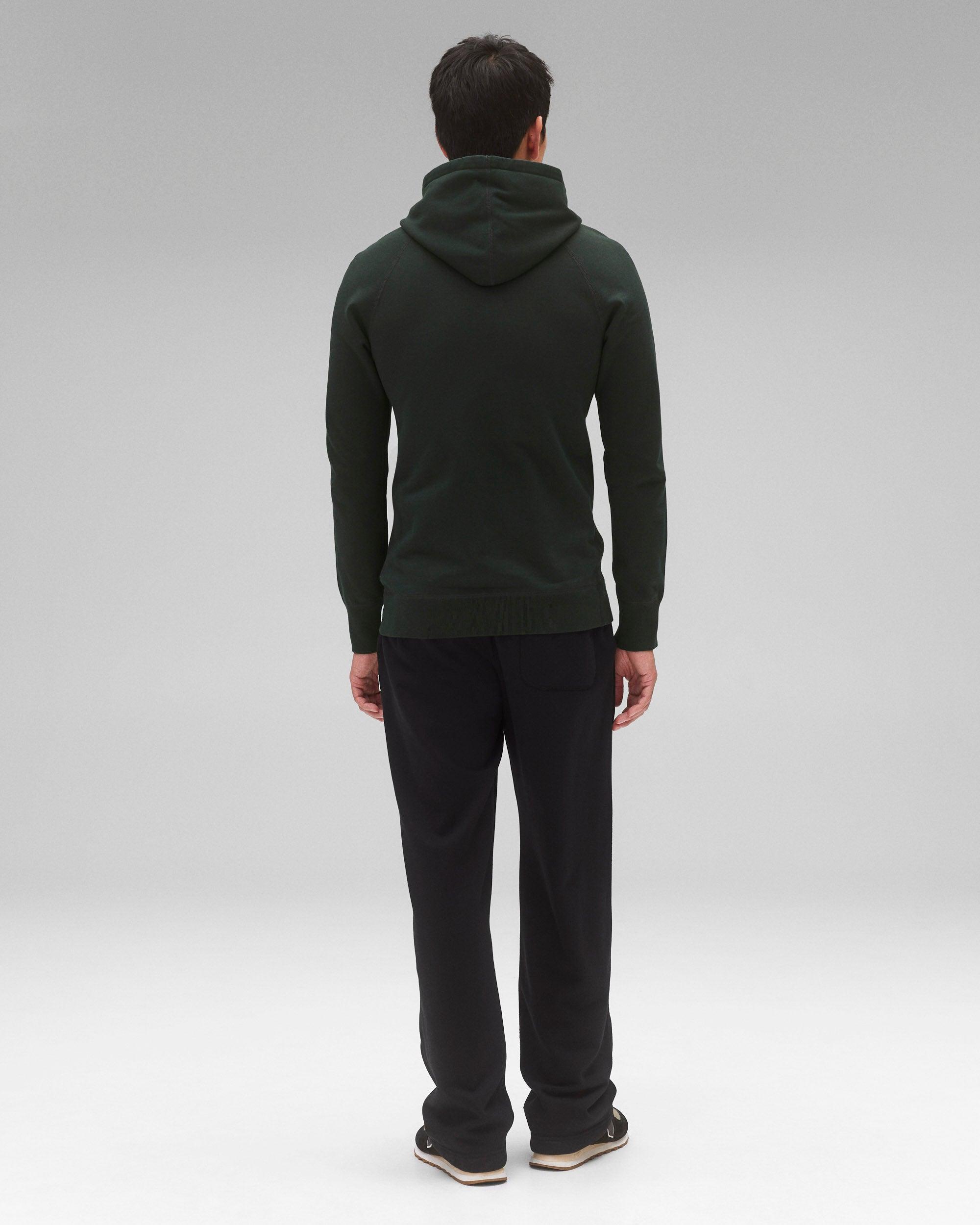 Midweight Terry Slim Hoodie Male Product Image