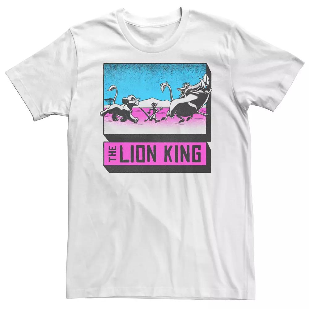 Disney's The Lion King Simba Timon And Pumba Strut Men's Tee,  Product Image