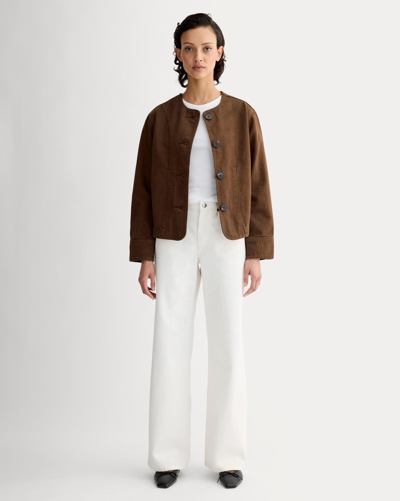 Womens Denim Barrel Jacket by Everlane Product Image