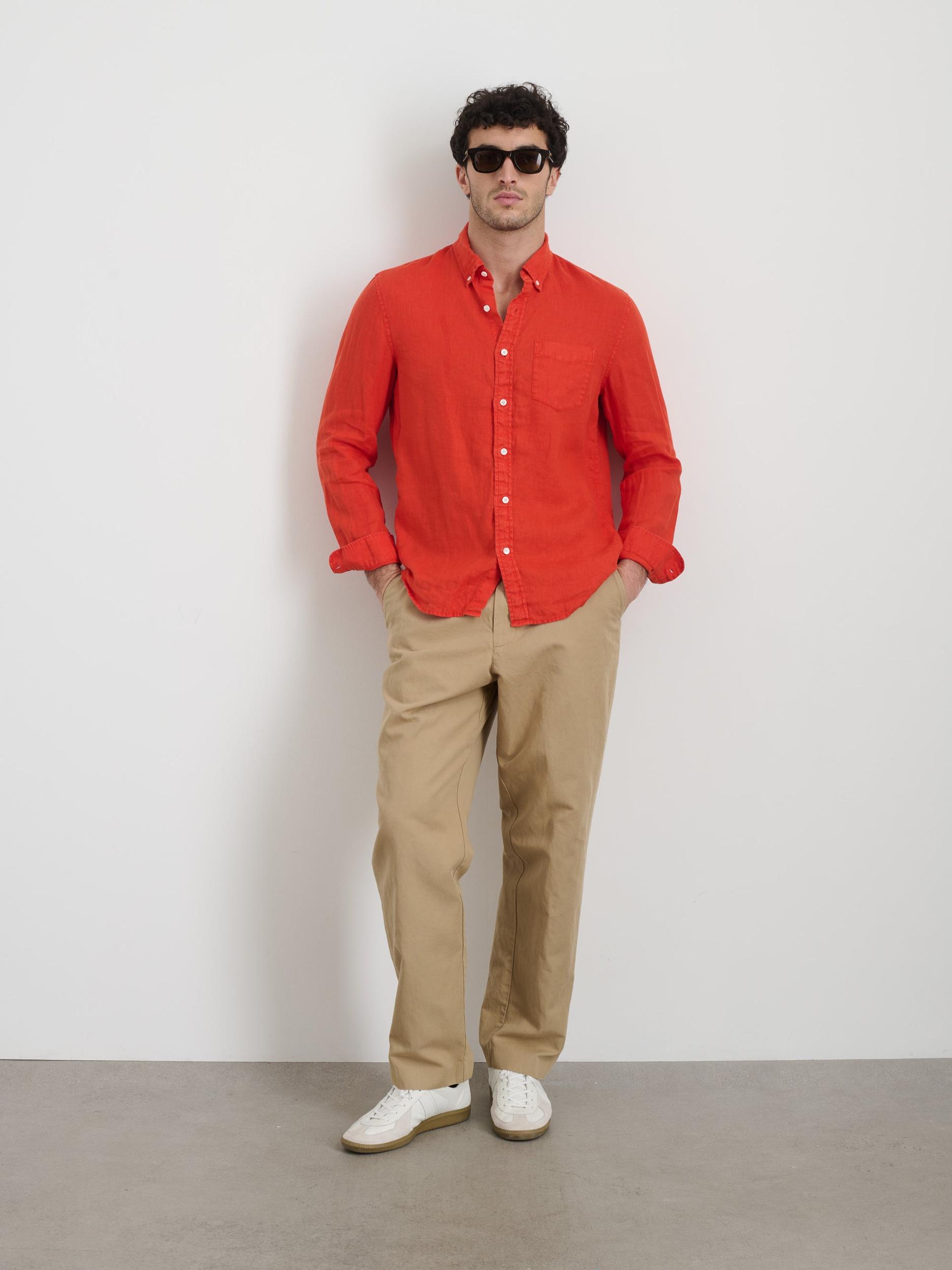 Mill Shirt in Linen Product Image