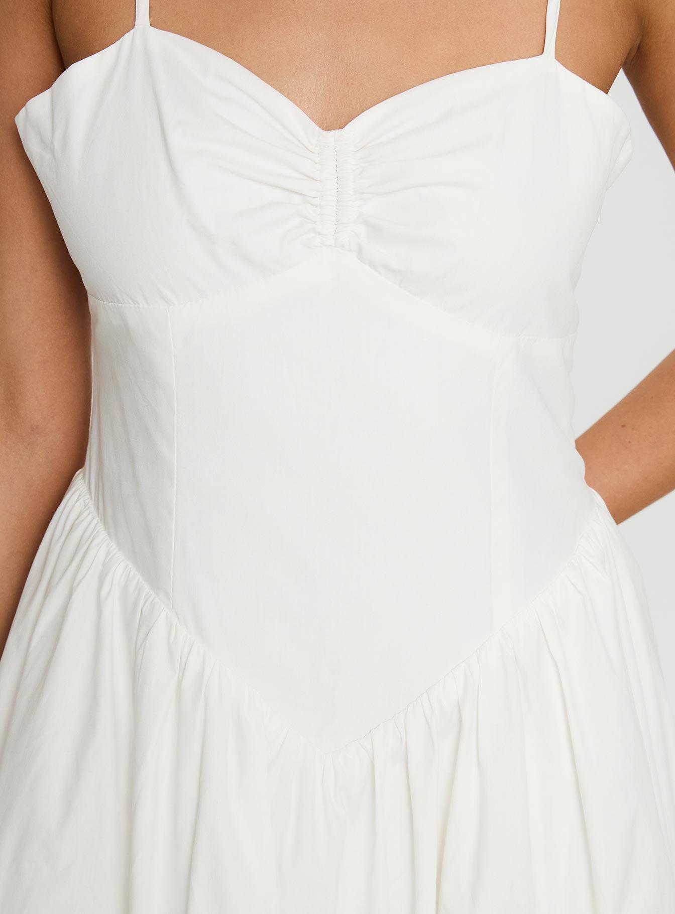 Ceremonious Maxi Dress White Product Image