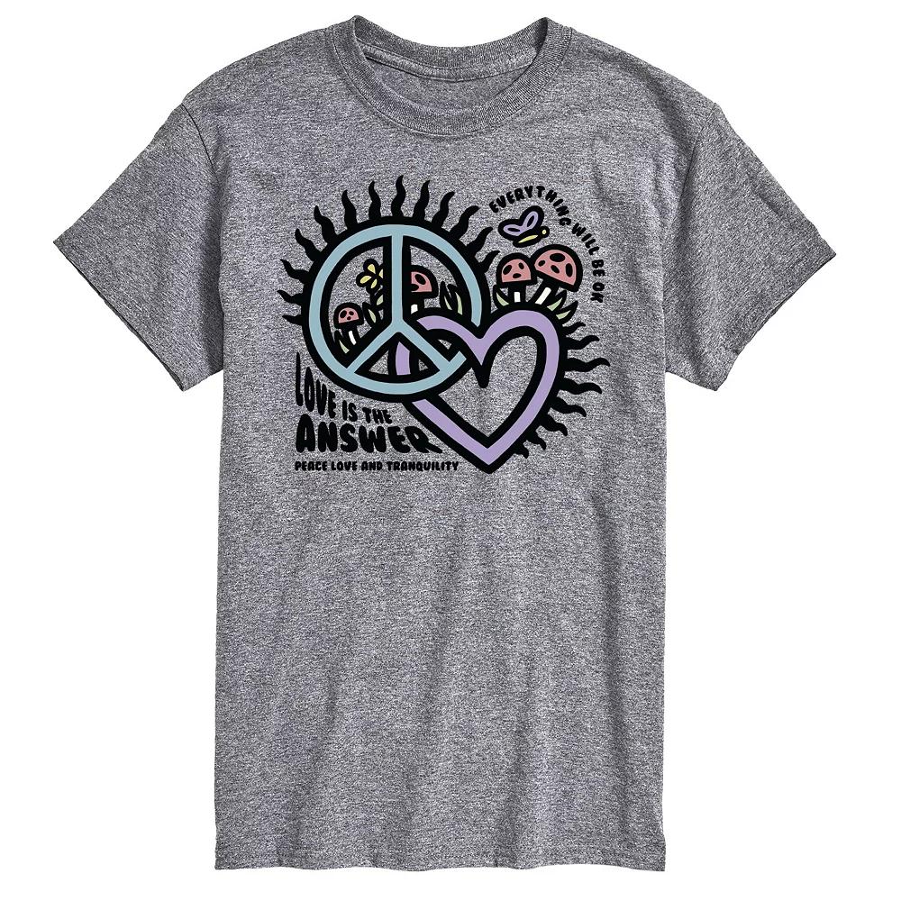 Men's Love Is The Answer Tee,  Product Image