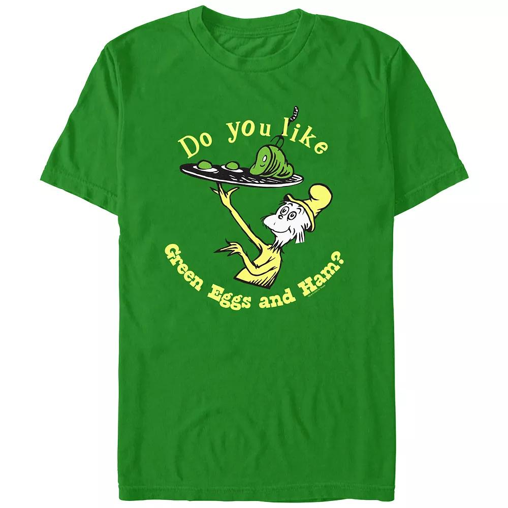 Men's Dr. Seuss Do You Like Green Eggs And Ham? Graphic Tee,  Product Image