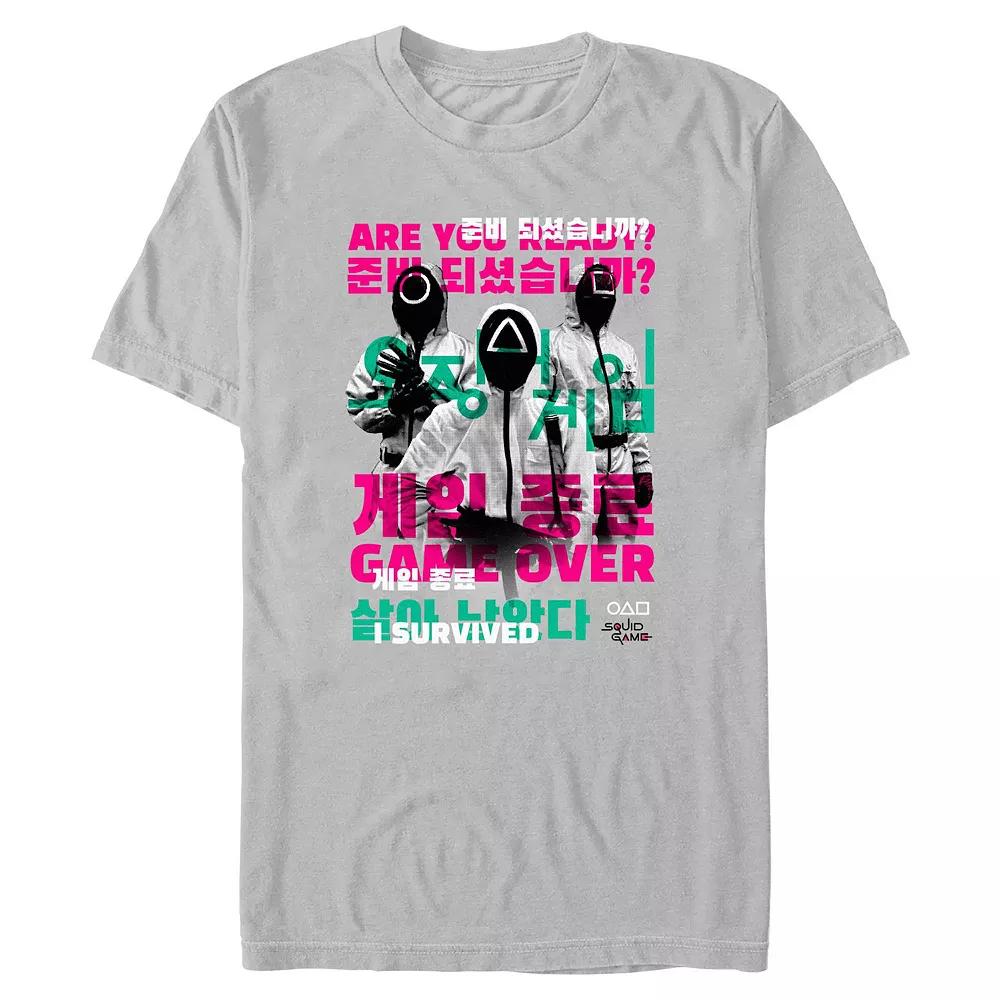 Men's Squid Game I Survived Game Over Graphic Tee,  Product Image