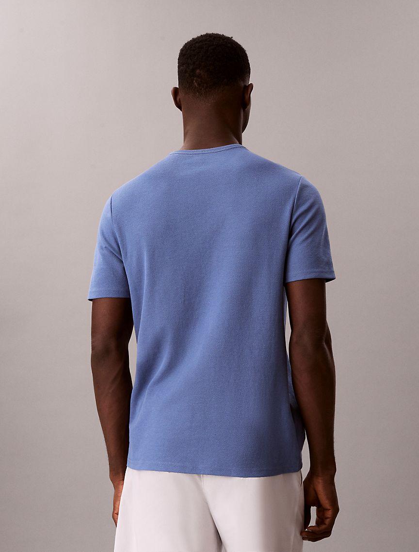 Pique Crewneck Sleep T-Shirt Product Image