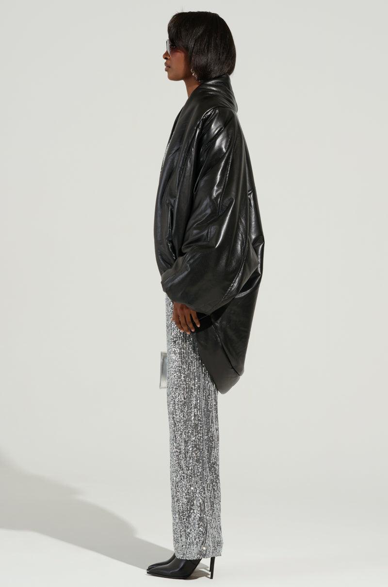 DUE FOR A WIN COCOON COAT Product Image