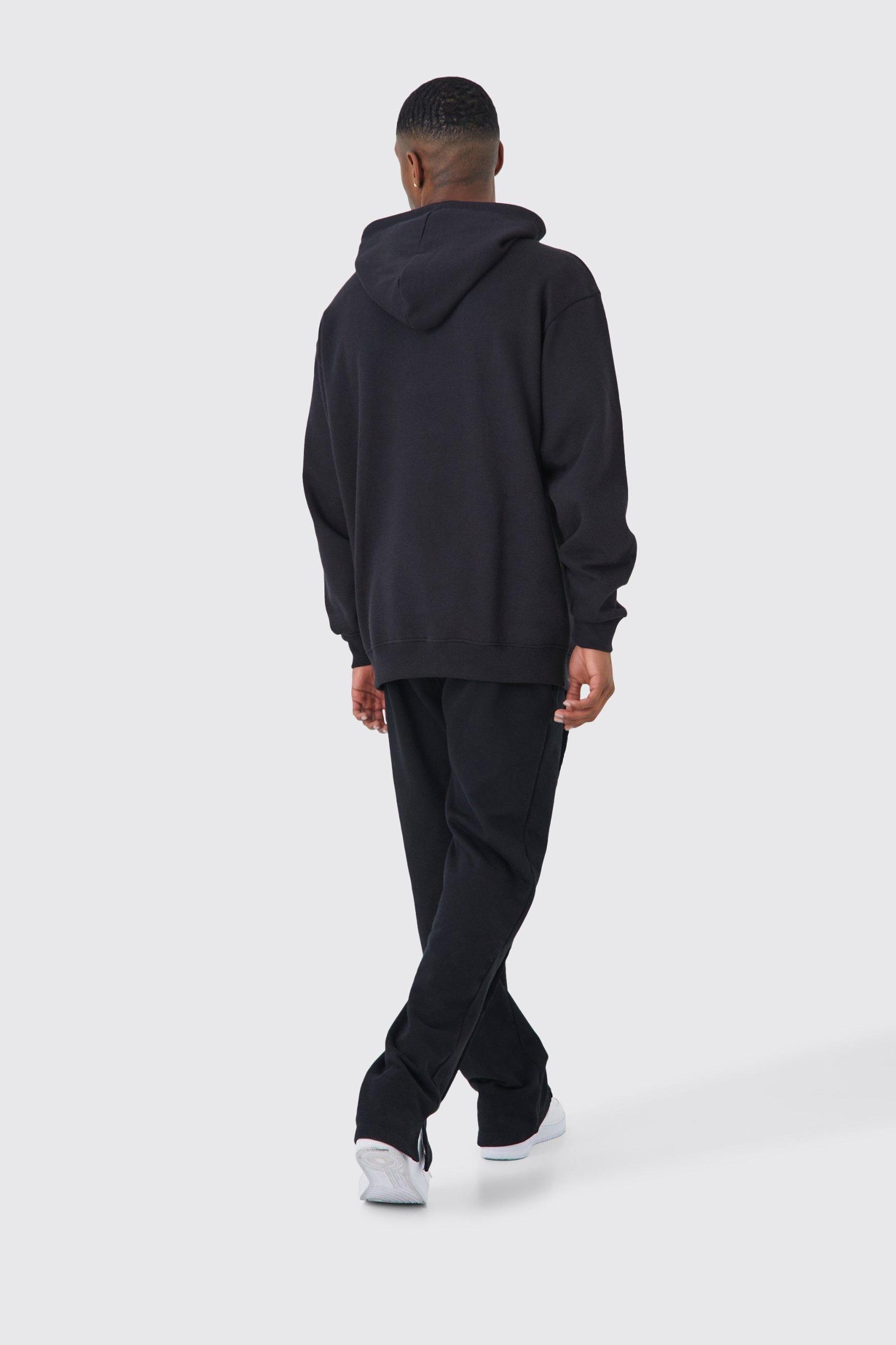 Basic Oversized Over The Head Hoodie | boohooMAN USA Product Image