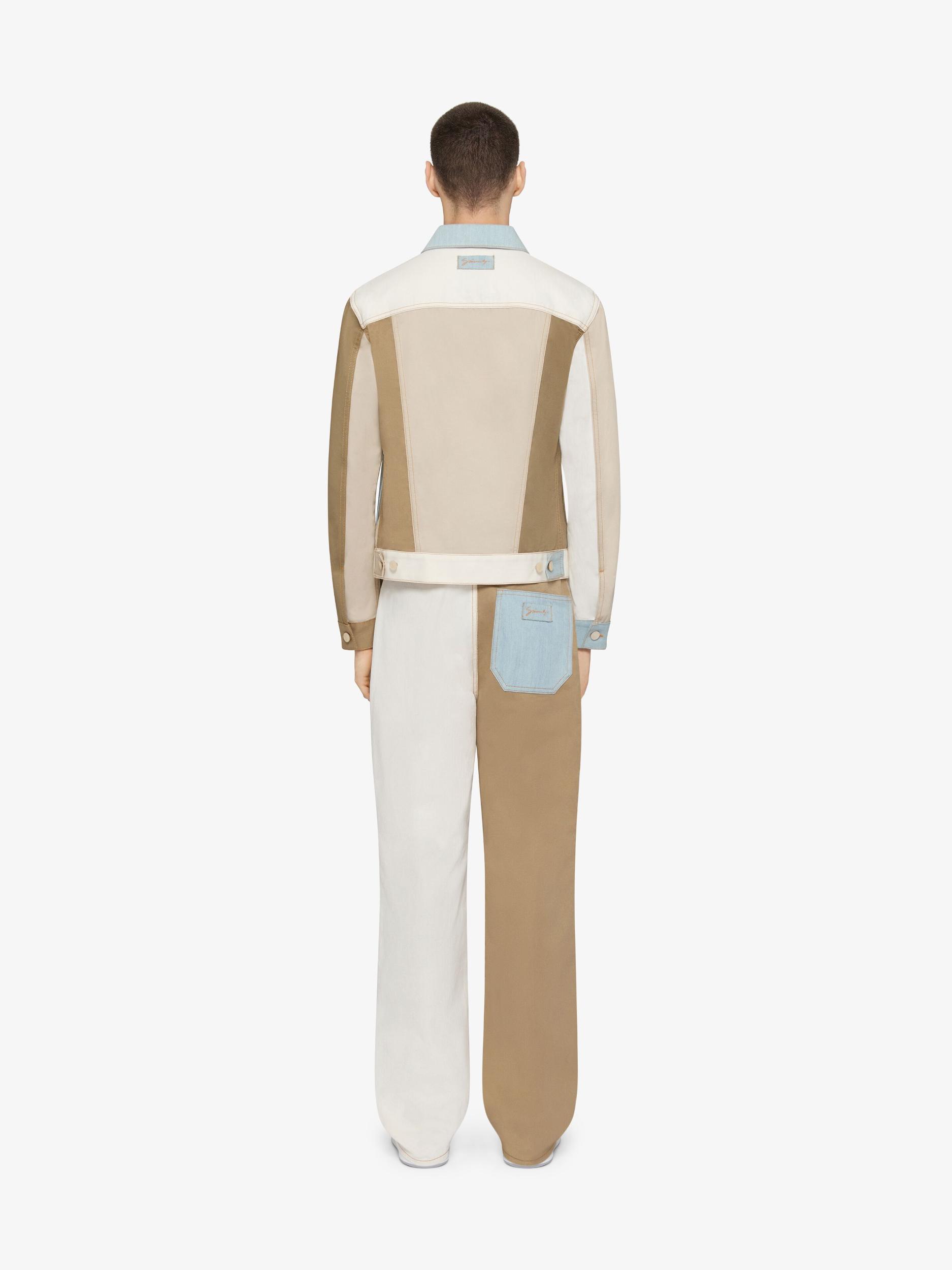 Patchwork jeans in upcycled denim Product Image