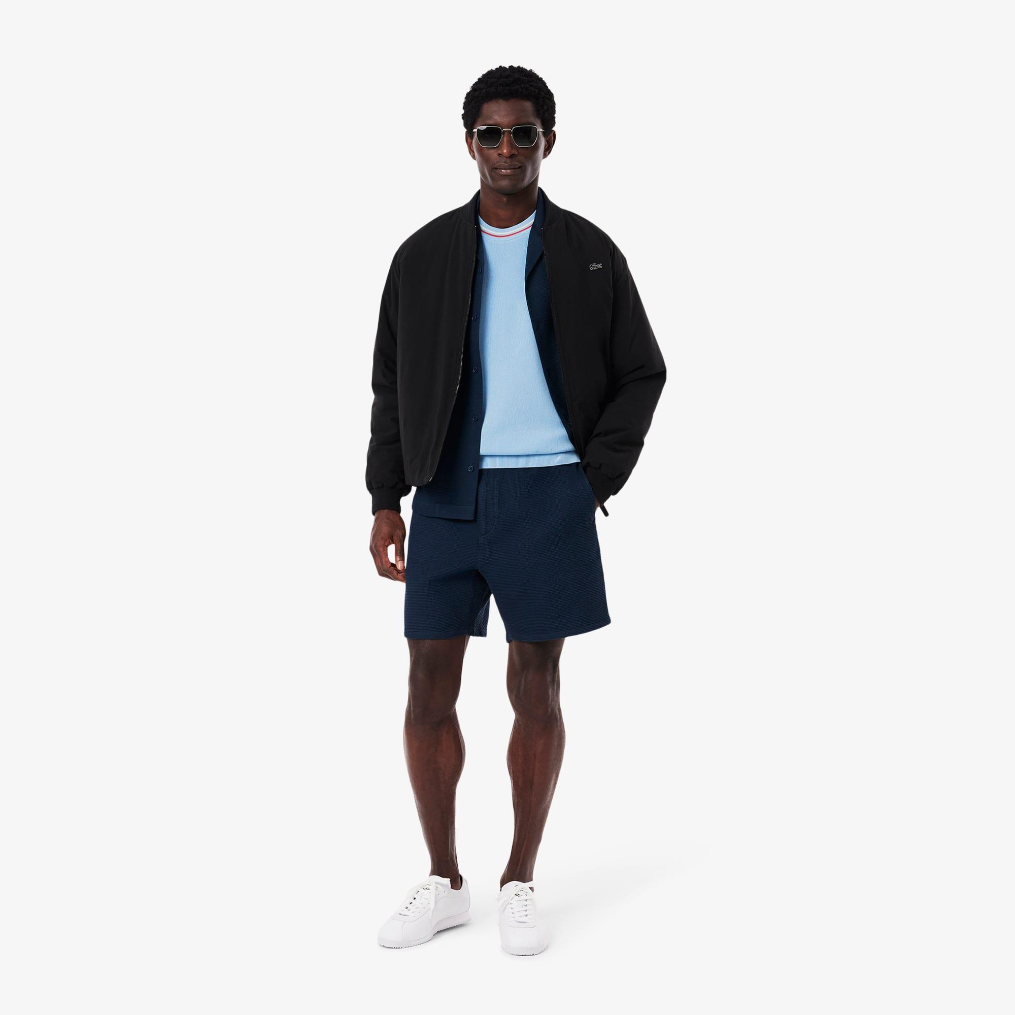 Men's Classic Fit Striped Knit T-Shirt Product Image