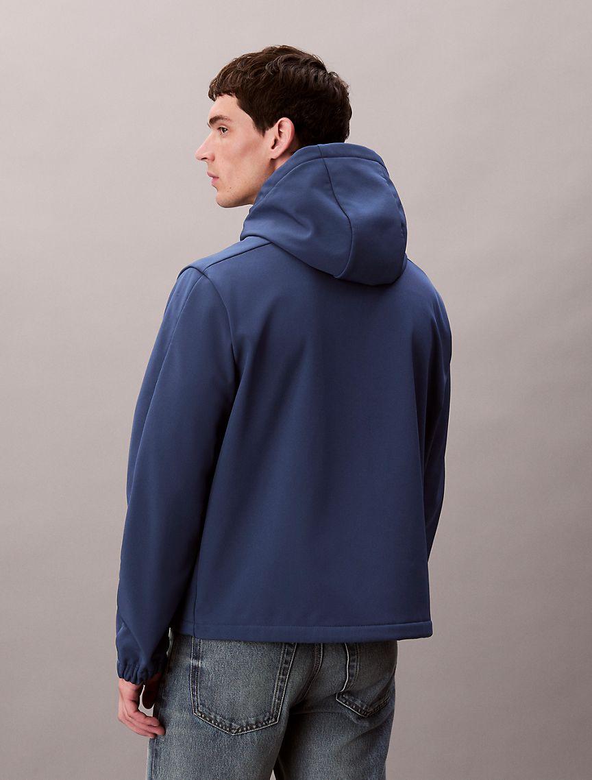 Hooded Softshell Zip Jacket Product Image