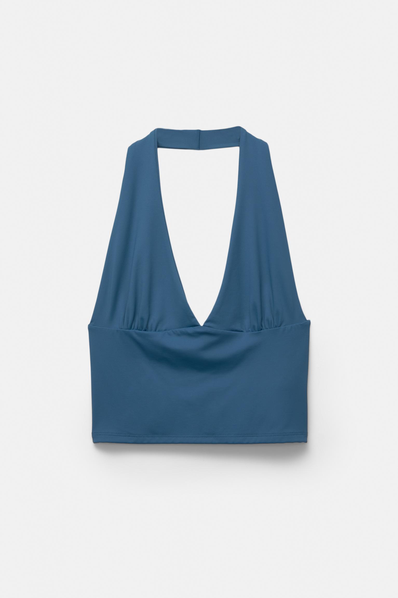 Open-back halter top Product Image