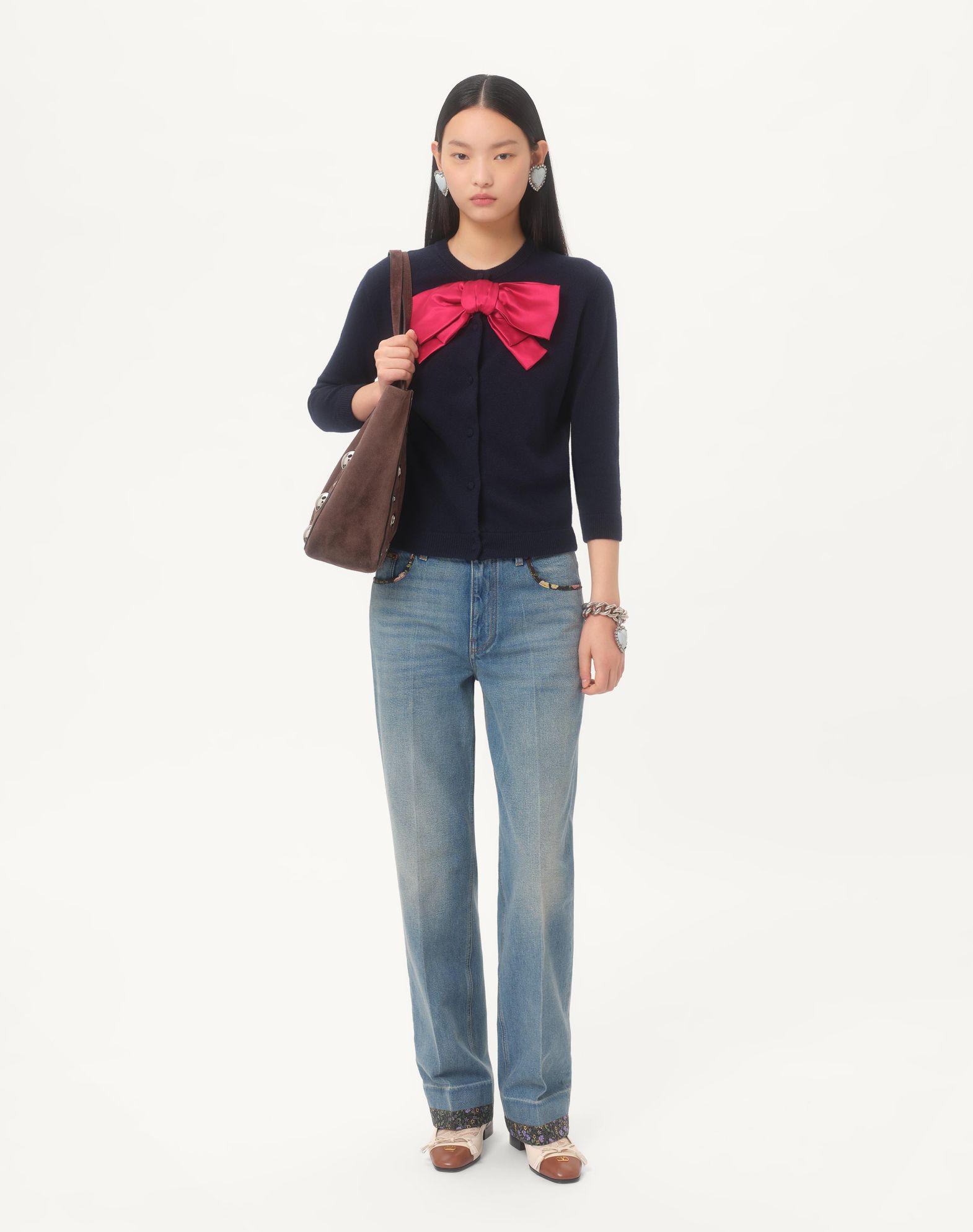 Cardigan With Bow Product Image