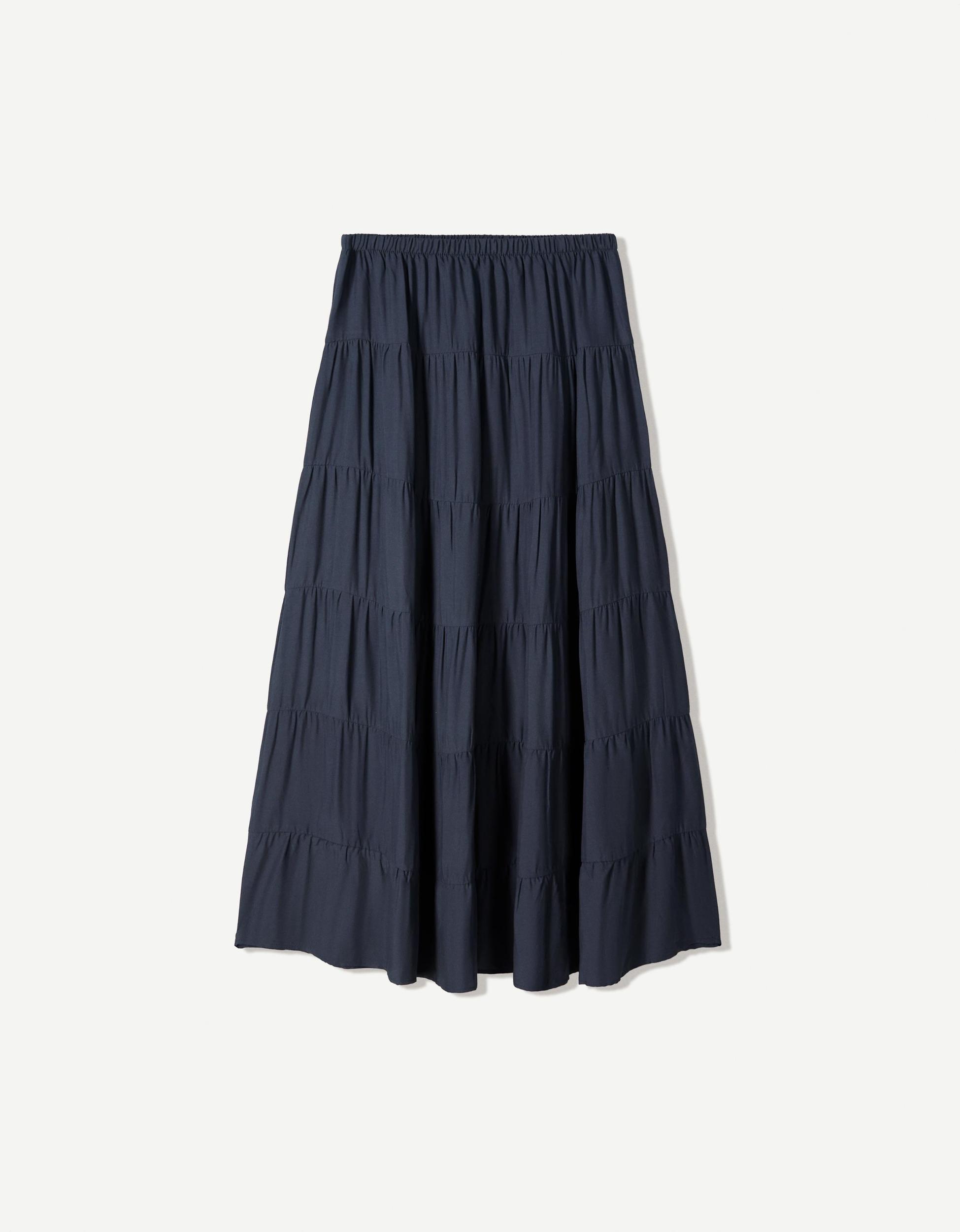 Rustic midi skirt Product Image